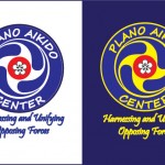 Patch design from front of Plano Aikido Center tshirt.